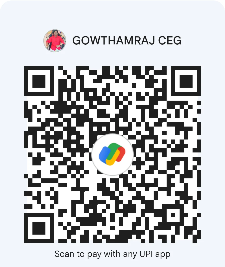GOWTHAMRAJ NETWORK Payment QR